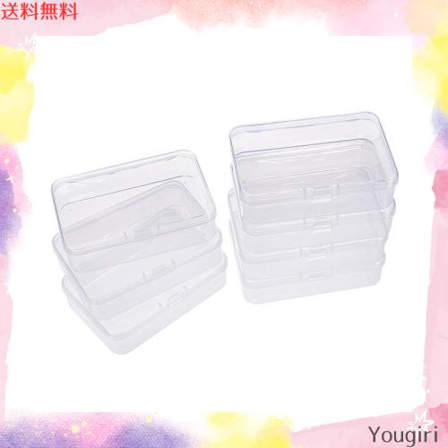 ◆商品名：BENECREAT 12個セット 9.4x6.4x2.6cmプラスチック小分けケース クリア収納ボックス アクセサリー ビーズ パーツ収納ケース 詰め替え容器