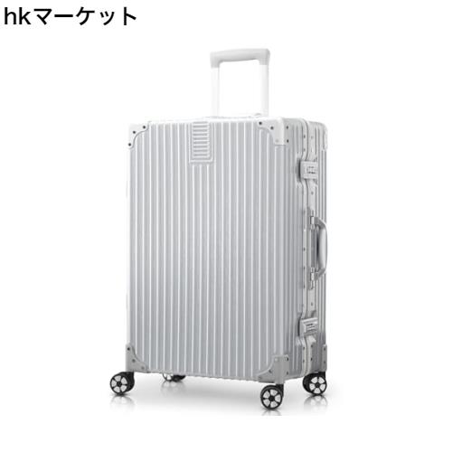 [タビトラ] スーツケース 大型 人気 キャリーバッグ 安心一年サービス TSAロック搭載 旅行用品 出張 超軽量 大容量 静音 8輪 アルミフレ