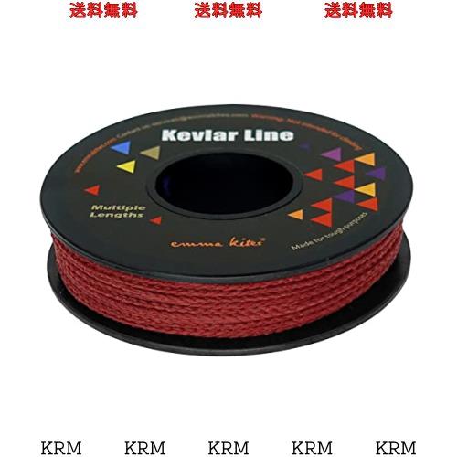 ◆商品名：emma kites 100% ブレード ケブラーライン コード レッド 37M x 90kg / 200lbサイズ 耐摩耗性 高強度 パラコード テントライン使用 キャ