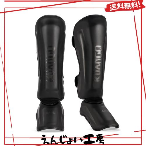 FIVING レッグガード キックボクシング ムエタイ 武術 格闘技 空手 レッグプロテクター キック 練習用 レガース 膝 すね 保護 プロテクタ
