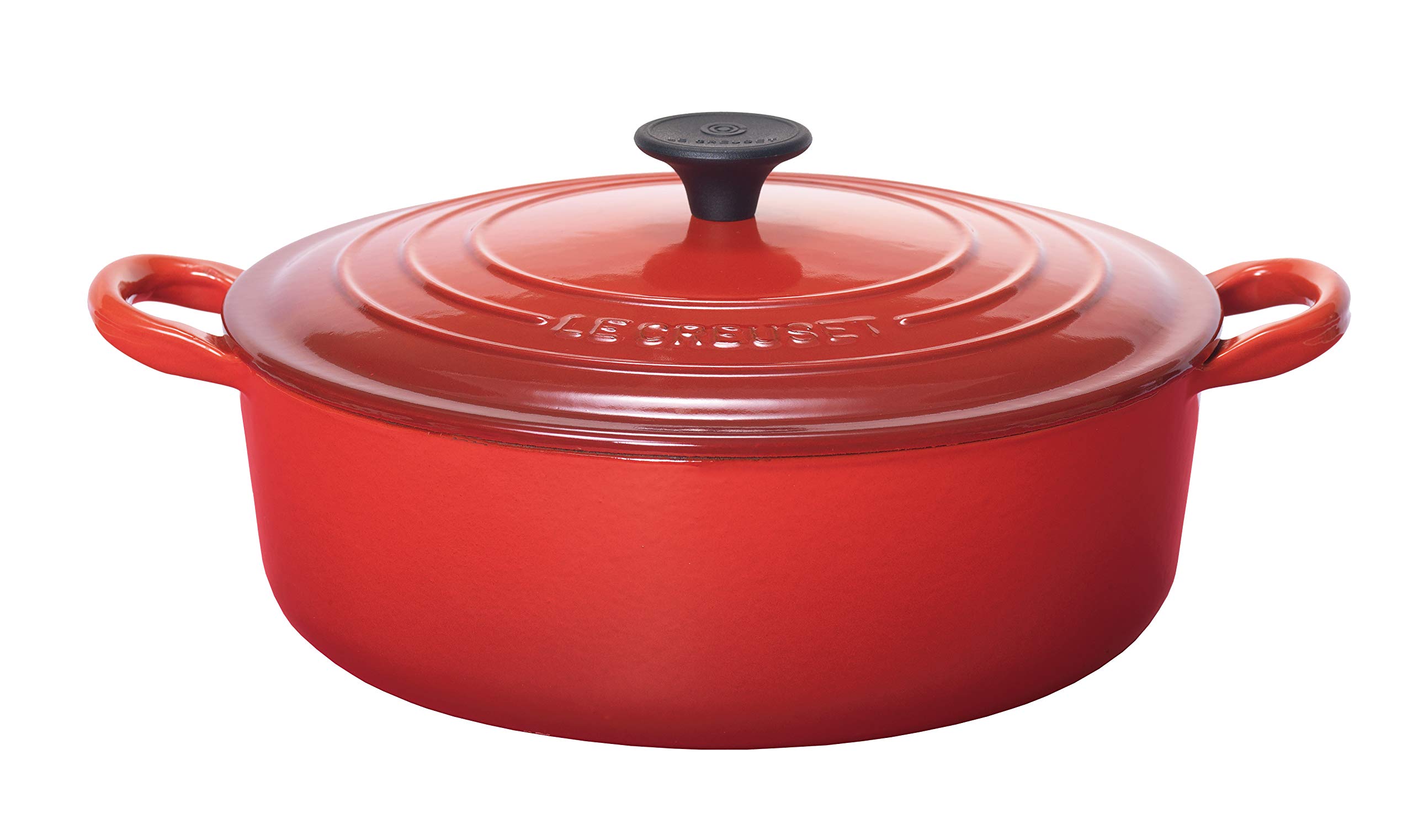 ル・クルーゼ(Le Creuset) 鋳物 ホーロー 鍋 ココット・ジャポネーズ 24 cm チェリーレッド ガス IH オーブン 対応 【日本正規販売品】
