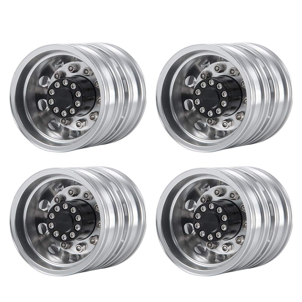 ◆商品名：ラジコン カー 1 14インターナル ビードロックホイール Internal Beadlock Wheels Hub タミヤCC01に RC Crawler (4個)
