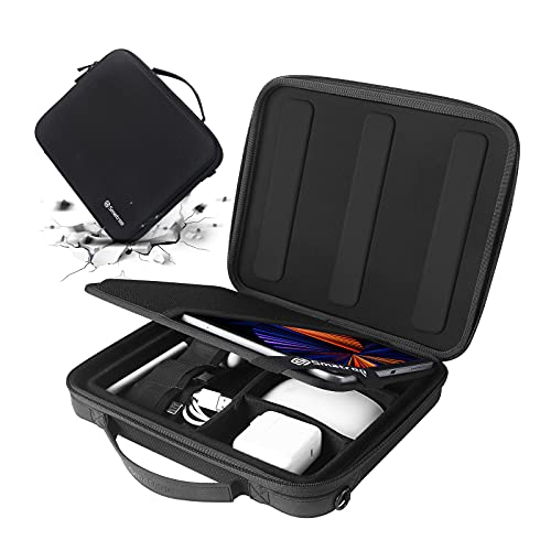 Smatree 10.5-11インチタブレットとPC周辺小物収納ケース iPad Pro/iPad Air 2020/10.2インチ iPad/Surface Go2/3/MatePad 10.4、MatePad