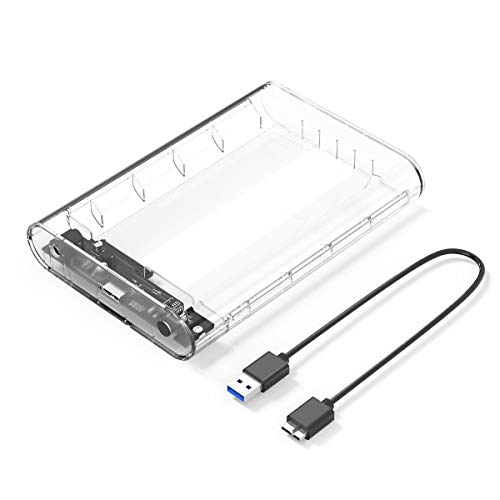 ◆商品名：ORICO 3.5インチ HDD ケース USB3.0 ドライブケース SATA3.0接続 5Gbps転送 3.5" HDD対応 16TBまで 電源アダプター付 静電気防止 PC材