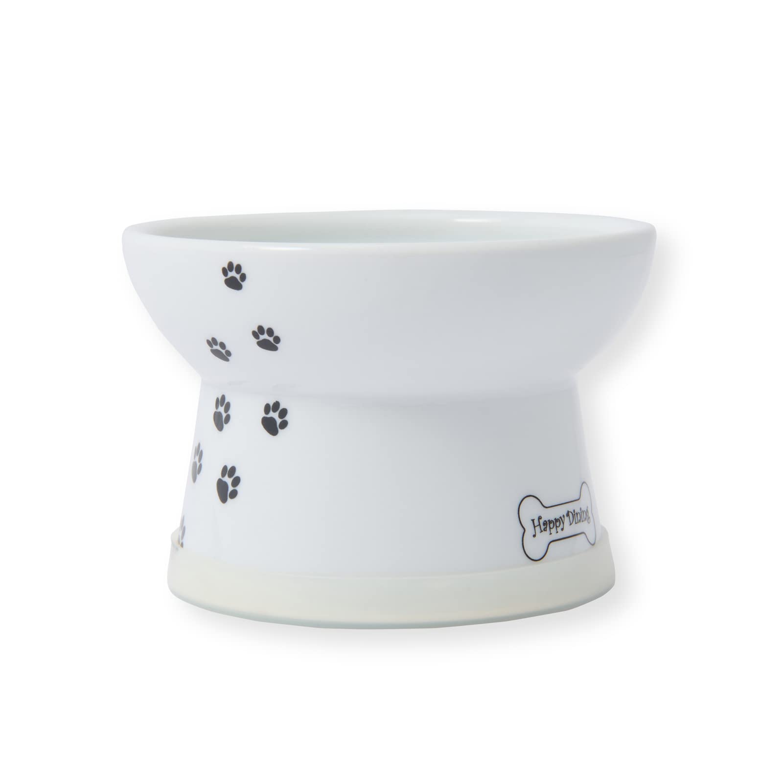 ◆商品名：猫壱(necoichi)ハッピーダイニング 犬用 脚付フードボウル (S) 電子レンジ＆食器洗浄機対応