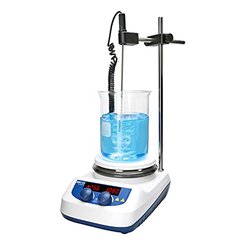 ◆商品名：ホットスターラー ONi LAB MS-H280-Pro 磁気攪拌機 加熱280℃ 200〜1500 rpm 攪拌容量：5L 電力500W 液体加熱・混合用 マグネチックスター仕様 回転数(