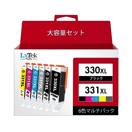 ◆商品名：Lx Tek Purify BCI-331XL BCI-330XL 互換インクカートリッジ キヤノン (Canon) 用 330 331 6色マルチパック BCI-331+330/6MP イ