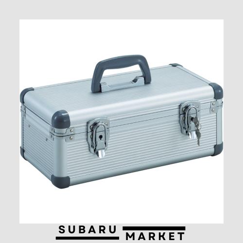 ◆商品名：TRUSCO(トラスコ) アルミケース 中皿付 420X198X187 シルバー TACN-45