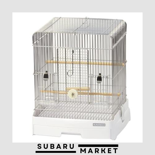 ◆商品名：Sanko 三晃商会 イージーホーム ステンレス35バード WH 手乗り(36×34×43ｃｍ) 沖縄別途送料