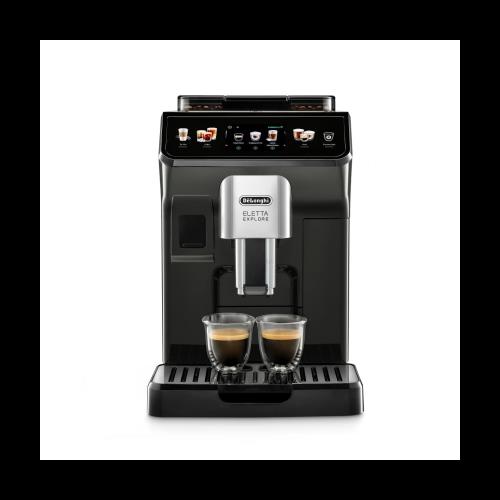 De'Longhi (デロンギ) 全自動コーヒーマシン エレッタエクスプロア ECAM45055G コーヒーメーカー エスプレッソマシン 豆から挽きたて 全