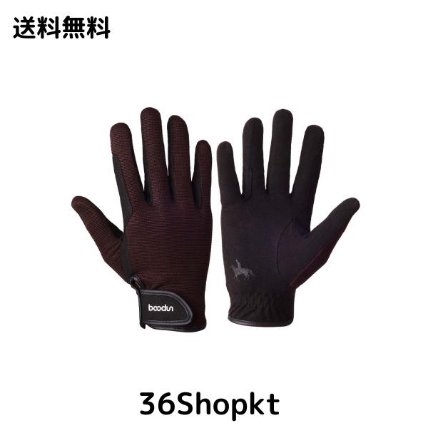 LIXADA 乗馬グローブ レザー手袋 競馬用グローブ メンズ レディース 耐磨耗性 滑り止め手袋 換気性 馬術スポーツ 馬術用グローブ