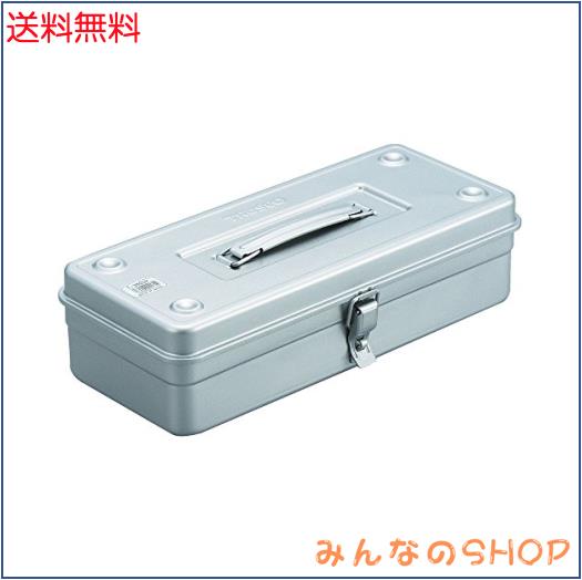 ◆商品名：トラスコ中山(TRUSCO) トランク型工具箱 373X163X102 シルバー T-350SV