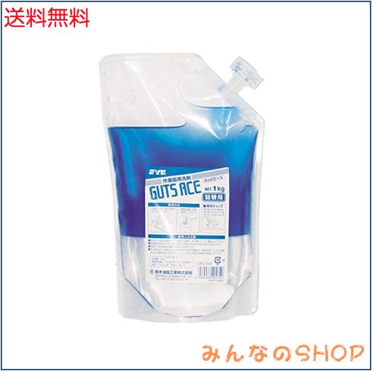 ◆商品名：鈴木油脂 ガッツエース 詰替 1kg S-2202説明商品紹介詰替用 容量(kg):1 (使用量)汚れた部分に1回~3回プッシュ 質量(kg):1.1 界面活性剤、アルカリ剤 超強力部分洗い