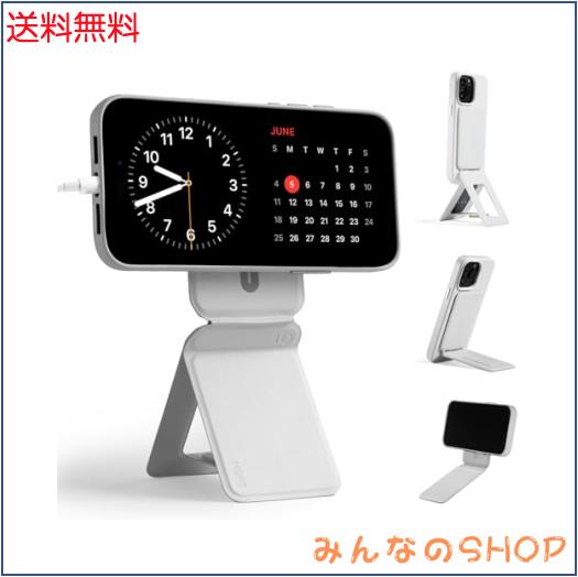 ◆商品名：MOFT七変化マルチスタンド MOVAS?素材 i Phone 15/14/13/12シリーズ対応 スマホスタンド 三脚 撮影用 トライポッド Mag Safe対応 マグネッ