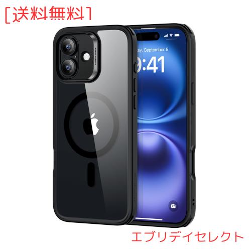 ◆商品名：【米軍MIL規格・Magsafe対応】ESR i Phone 16 ケース ワイヤレス充電対応 耐黄変 耐衝撃 i Phone16用マグネットスマホケース i Phone16 ケー