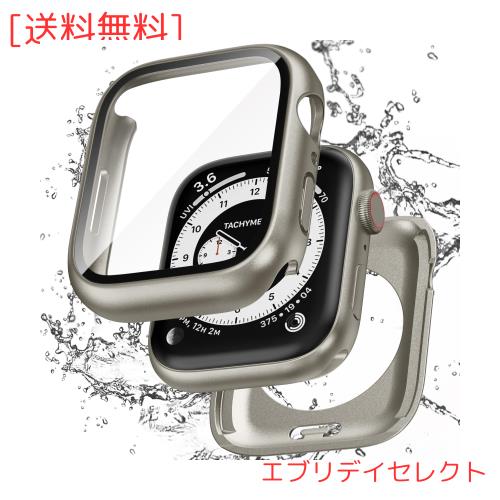 ◆商品名：【フルカバー保護】Puptoya アップルウォッチ 防水 カバー Apple Watch Series 10 対応 42mm ケース 2 in 1 前後の保護 PC+ガラス素材 高