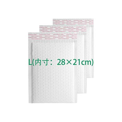◆商品名：（30枚入）クッション封筒 B5対応 郵送用防水 大きい Lサイズ 外寸23x28cm 内寸21cx28cm 緩衝材 エアキャップ付き宅配用気泡緩衝材 袋 ク説明【商品の内容】 クッション封