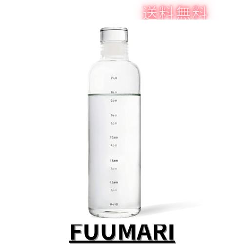 ◆商品名：ボトル 水筒 ガラス 大容量 500ml ポータブル 直飲み タイムマーカー付きウォーターボトル BPAフリー スポーツウォーターボトル 大人 子説明ボトル 水筒 ガラス 大容量 500ml
