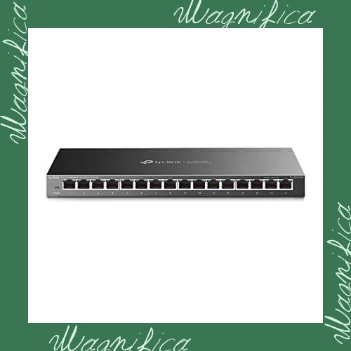 ◆商品名：TP-Link 16ポート ハブ 10/100/1000Mbps 管理機能付き ウォールマウント デスクトップ ギガビット アンマネージ プロ スイッチングハブ 5