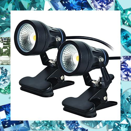 ◆商品名：okalumi 防水 クリップライト LED スポットライト 屋外 白色 6000K 7W 小型 看板照明 屋外 屋内兼用 led器具 店舗用 防雨 延長コード3m