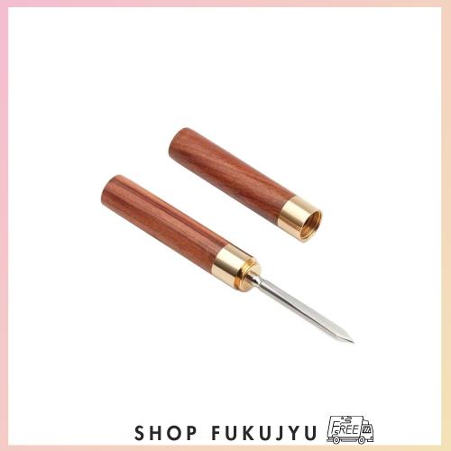 ◆商品名：黒檀アイスピック ステンレススチール 木製 ハンドル カバー付き キッチン バー バーテンダー ピクニック キャンプ レストラン用グッズラ