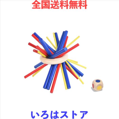 ◆商品名：YFFSFDC 木製バランスゲーム ボードゲーム 立体パズル テーブルゲーム ドミノブロック 積み木ブロック 子供 大人 おもちゃ 27個セット