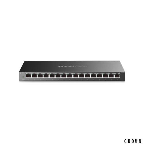 ◆商品名：TP-Link 16ポート ハブ 10/100/1000Mbps 管理機能付き ウォールマウント デスクトップ ギガビット アンマネージ プロ スイッチングハブ 5