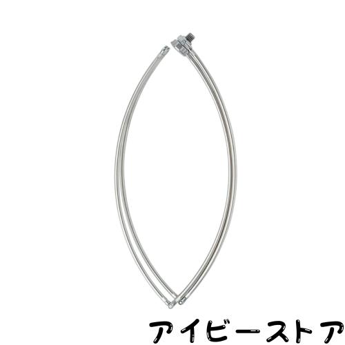 ◆商品名：シマノ(SHIMANO) 玉網 ステン磯ダモ替枠 (4つ折りタイプ) シルバー 60cm PD-3E1S