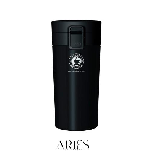 ◆商品名：アスベル 真空断熱携帯タンブラー 370ml ブラック