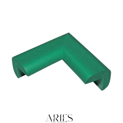 ◆商品名：TRUSCO(トラスコ) 安心クッション コーナー用 小 グリーン TAC-28 × 50個 【ケース販売】