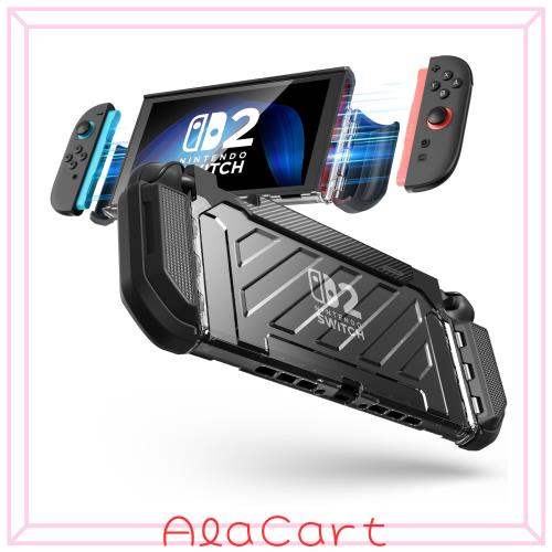 SUPCASE Nintendo Switch 2 ケース 2025 用 [ミリタリーグレードの保護] [マグネット式ジョイコンコントローラー対応] ドッキング可能な