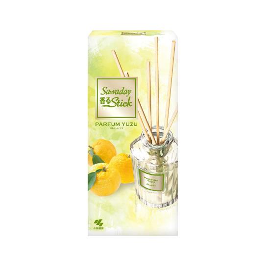 ◆商品名：サワデー香るスティック パルファム ゆず 芳香剤 部屋用 本体 70ml ルームフレグランス 【品】 小林製薬