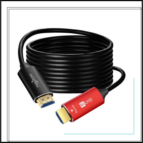◆商品名：Twozoh 8K ファイバー HDMI ケーブル 20M 高速HDMI 2.1 光 ファイバーコード 48Gbps 8K@60Hz 4K@120Hz