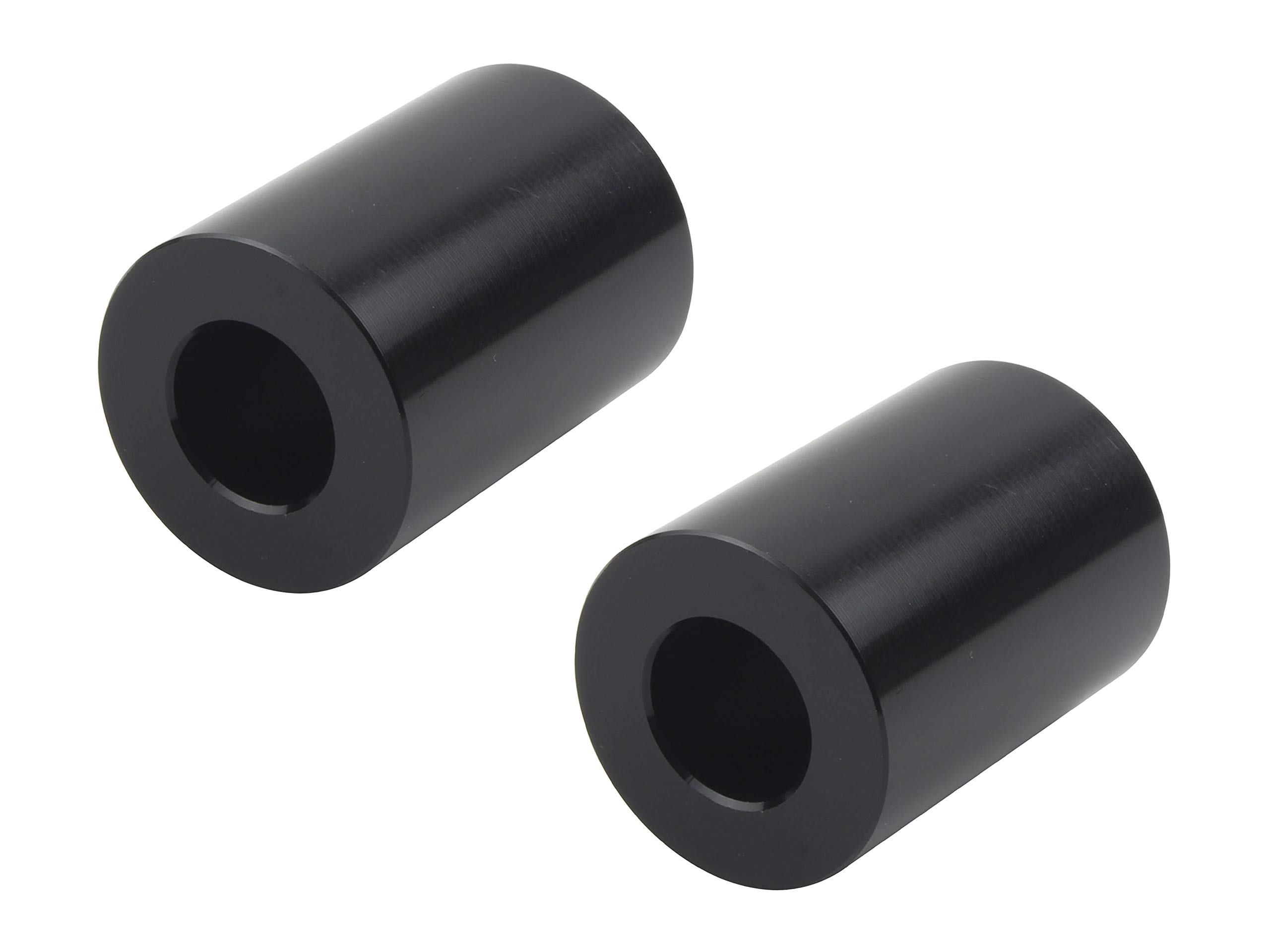 ◆商品名：ポッシュフェイス(POSH FAITH) バイク用品 アルミユニバーサルカラー ブラック (内径10mm X外径21.6mm X厚さ30mm) 2個入り 123010-06