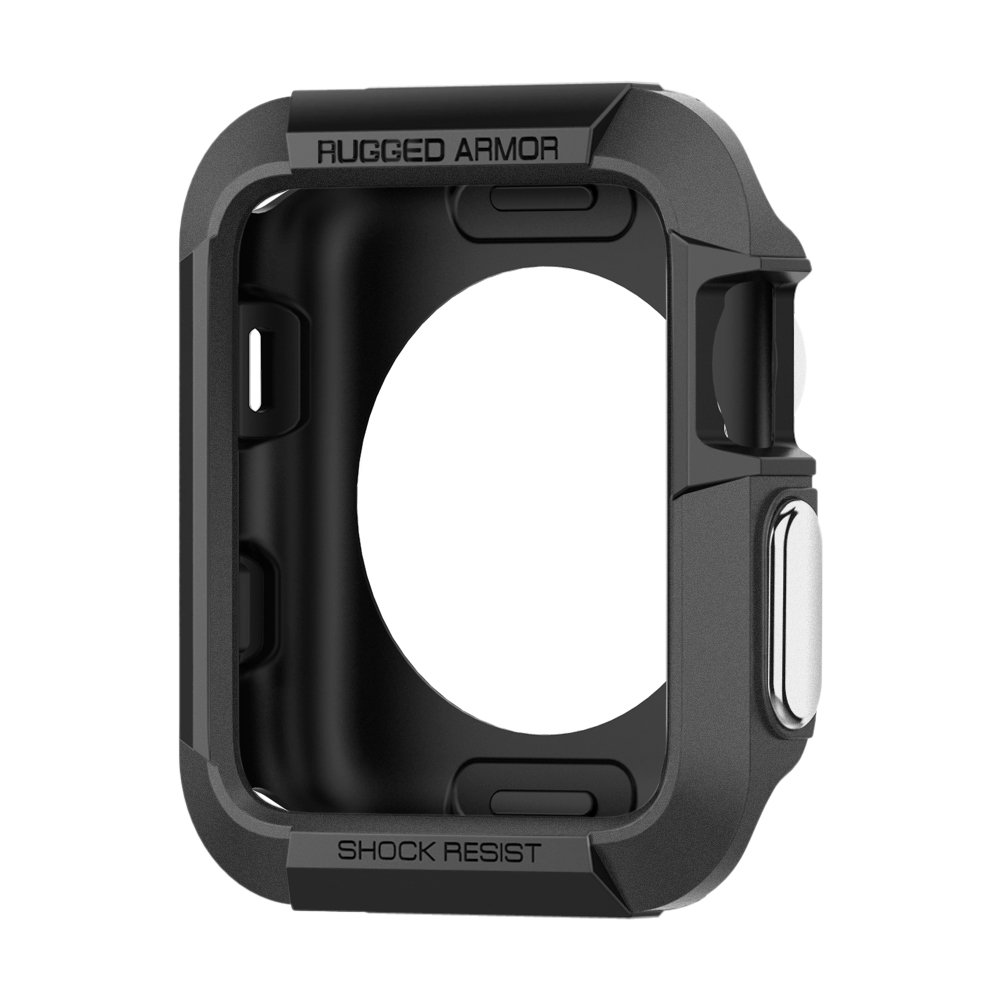 ◆商品名：【Spigen】 Apple Watch ケース 42mm 落下 衝撃 吸収 Series 3 / Series 2 / Series 1 保護カバー アップルウォッチケース ラギッド・ア