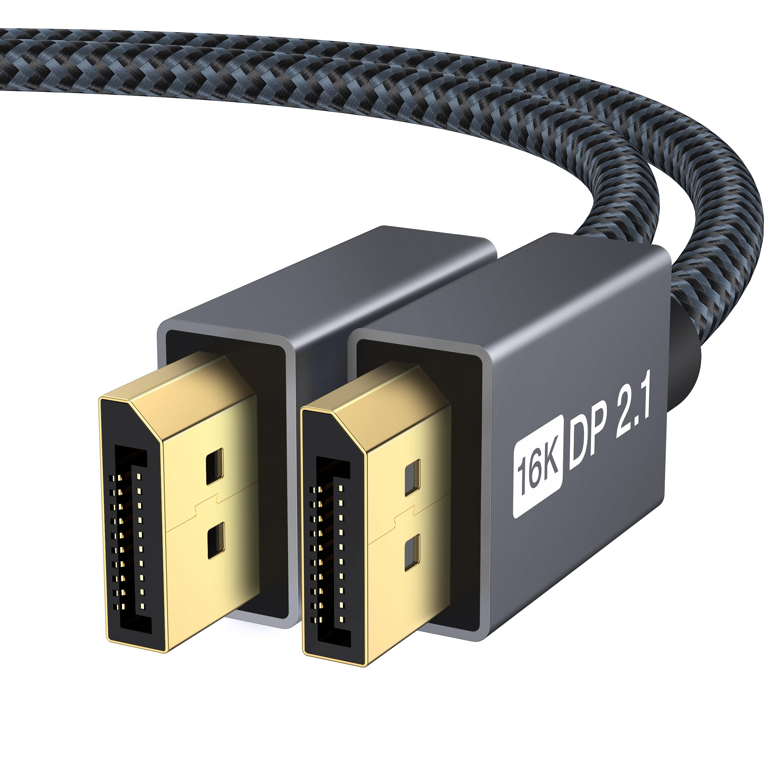 ◆商品名：i VANKY 16K Displayport ケーブル 2.1規格【DPケーブル 2M】16K@60Hz/8K@60Hz 4K@240Hz/165Hz/144Hz，ディスプレイポート ケー